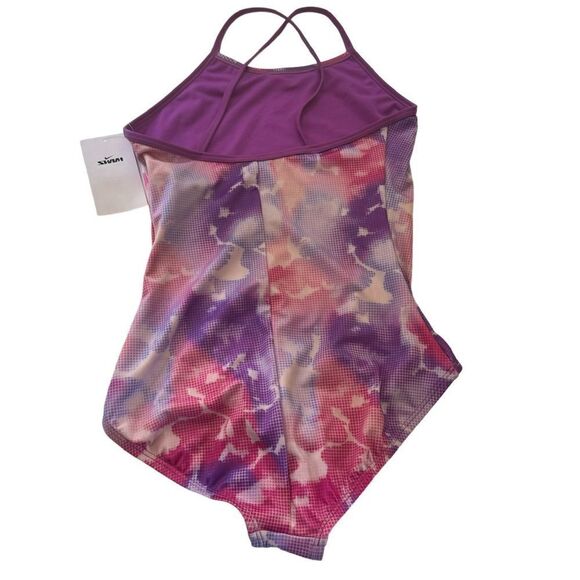 Nike Big Girls Crossback One Piece Swimsuit Size Large - Picture 2 of 6